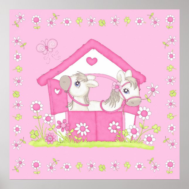 Affiche Petits poneys (Devant)