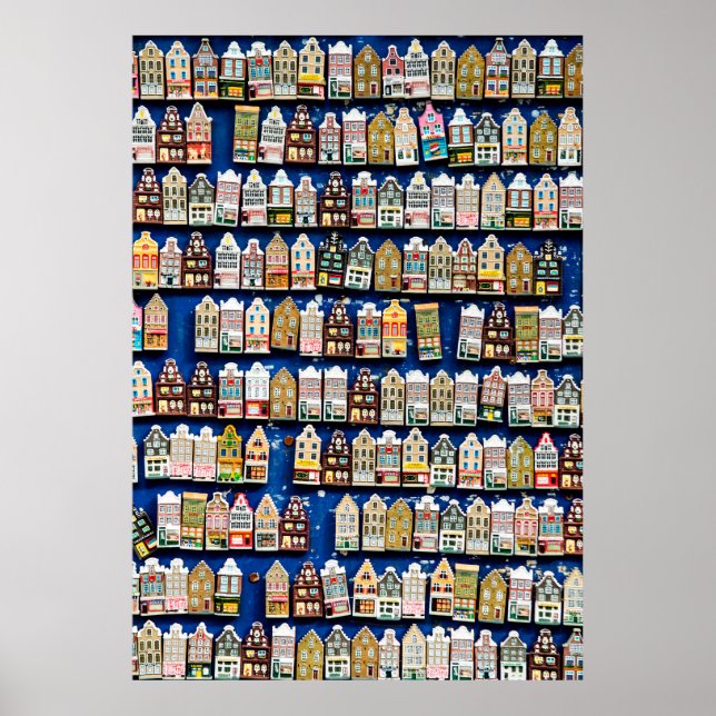 Affiche Petits souvenirs et cadeaux hollandais - chaussure (Devant)