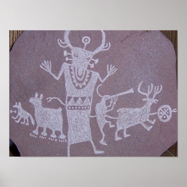 Affiche Petroglyphe (Devant)
