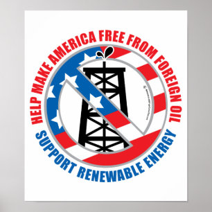 Affiche Pétrole étranger