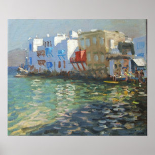 Affiche Peu de Venise Mykonos