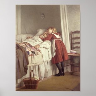 Affiche Peu d'infirmière du grand-père