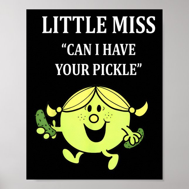 Affiche Peu Puis-Je Avoir Votre Pickle Pickle Lover Drôle  (Devant)