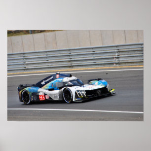 Affiche Peugeot 9X8 no93 24 Heures du Mans 2023