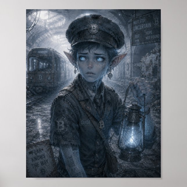 Affiche Peur / Conducteur / Métro (Devant)