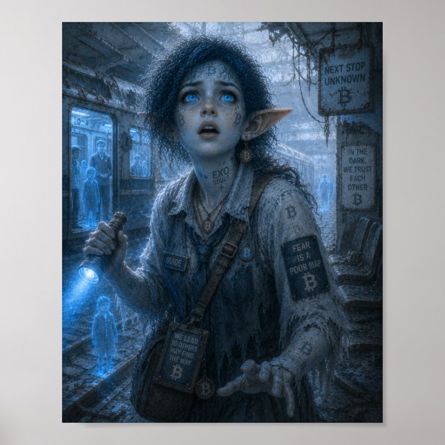 Affiche Peur / Conducteur / Métro (Devant)