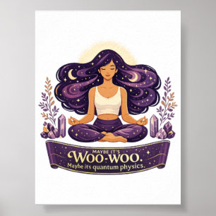 Affiche Peut-être que c'est woo-woo, peut-être que c'est q
