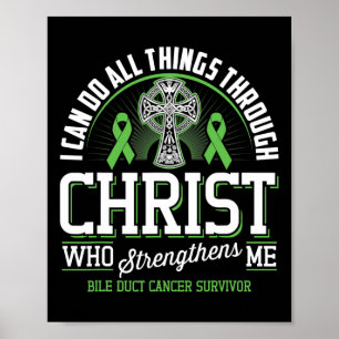 Affiche Peut faire toutes choses par le Christ Cancer des 