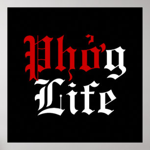 Affiche Phở g Life