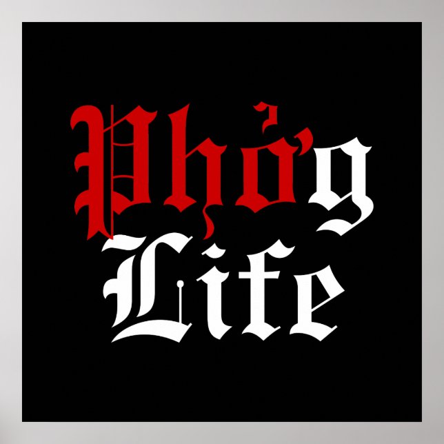 Affiche Phở g Life (Devant)