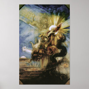Affiche Phaeton, Gustave Moreau