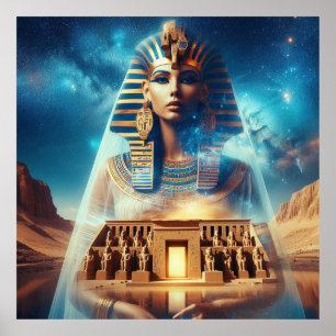 Affiche Pharaon égyptien