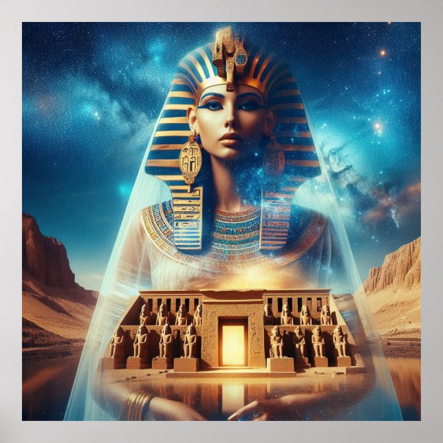 Affiche Pharaon égyptien (Devant)