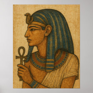 Affiche Pharaon égyptien