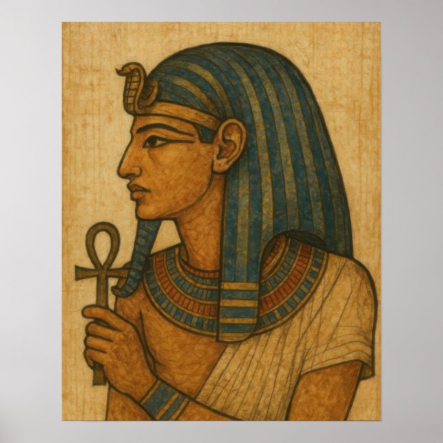Affiche Pharaon égyptien (Devant)
