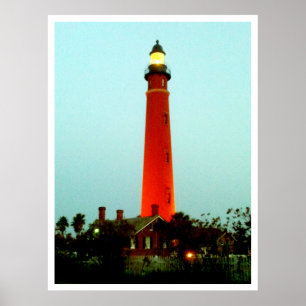 Affiche Phare colossal Daytona p 52" x 72" art de Giclée