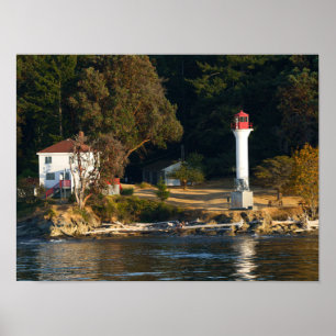 Affiche Phare d'Active Pass - Mayne Island