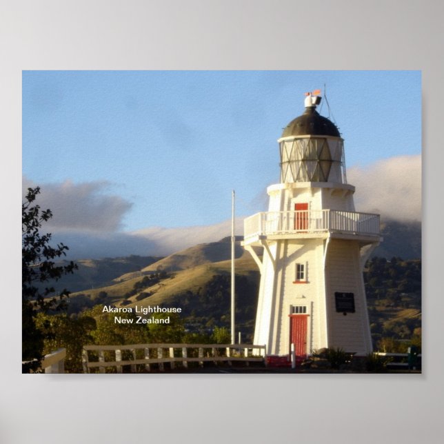 Affiche Phare d'Akaroa (Devant)