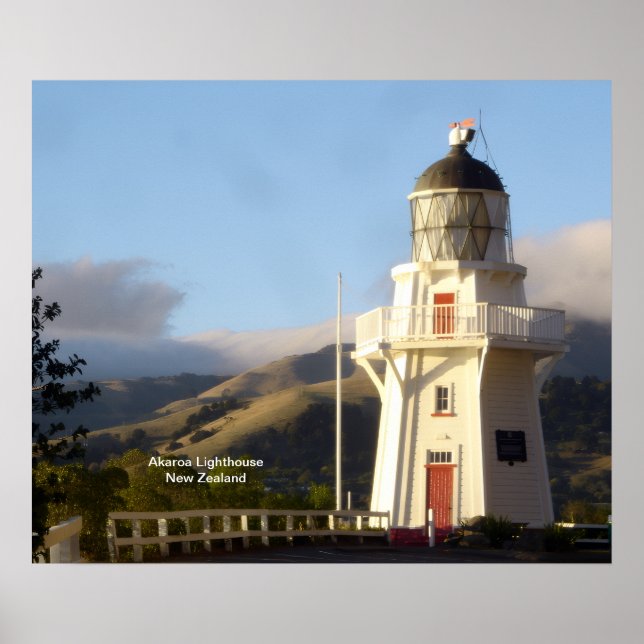 Affiche Phare d'Akaroa (Devant)
