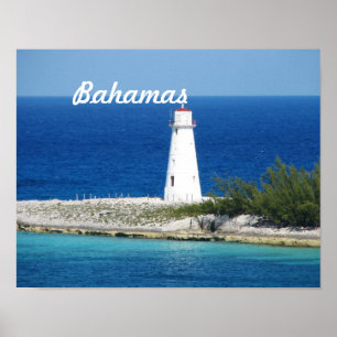 Affiche Phare de Bahama