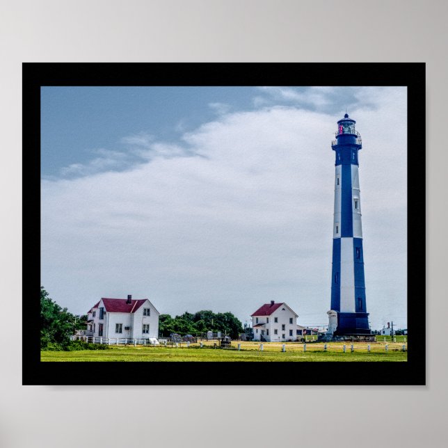 Affiche Phare de Cape Henry (Devant)