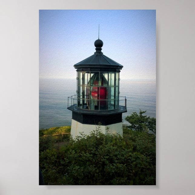 Affiche Phare de Cape Meares, OU (Devant)