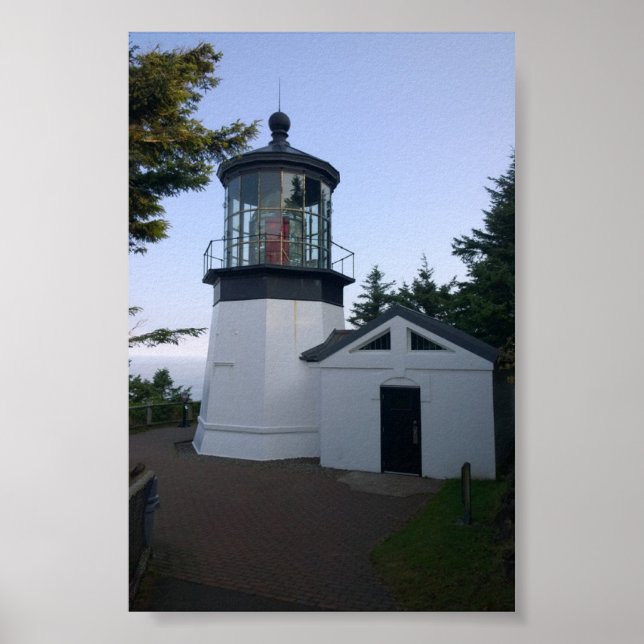 Affiche Phare de Cape Meares, OU (Devant)