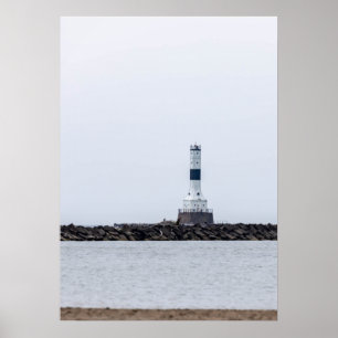 Affiche Phare de Conneaut West Breakwater