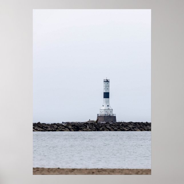 Affiche Phare de Conneaut West Breakwater (Devant)