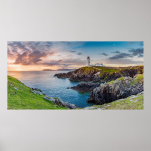 Affiche Phare de Fanad Head   Donegal, Irlande