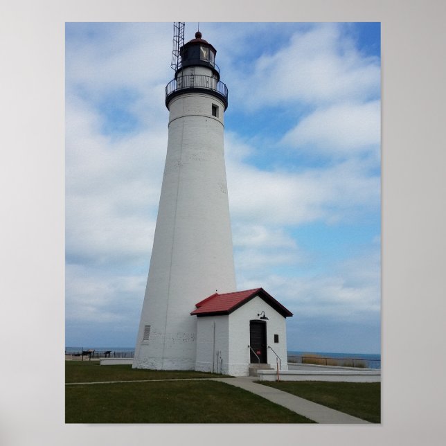 Affiche Phare de Fort Gratiot Photo sur un (Devant)