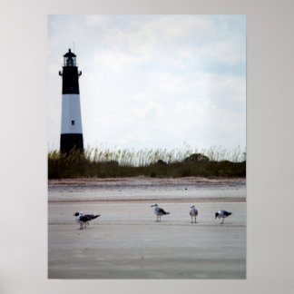 Affiche Phare de Géorgie