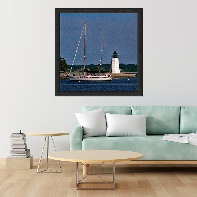 Affiche Phare de Goat Island-Newport, Rhode Island (Créateur téléchargé)