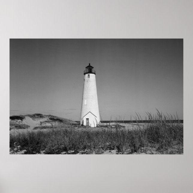 Affiche Phare de Great Point (Devant)