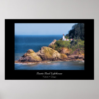 Affiche Phare de Heceta Head