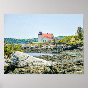 Affiche Phare de Hendricks Head Maine