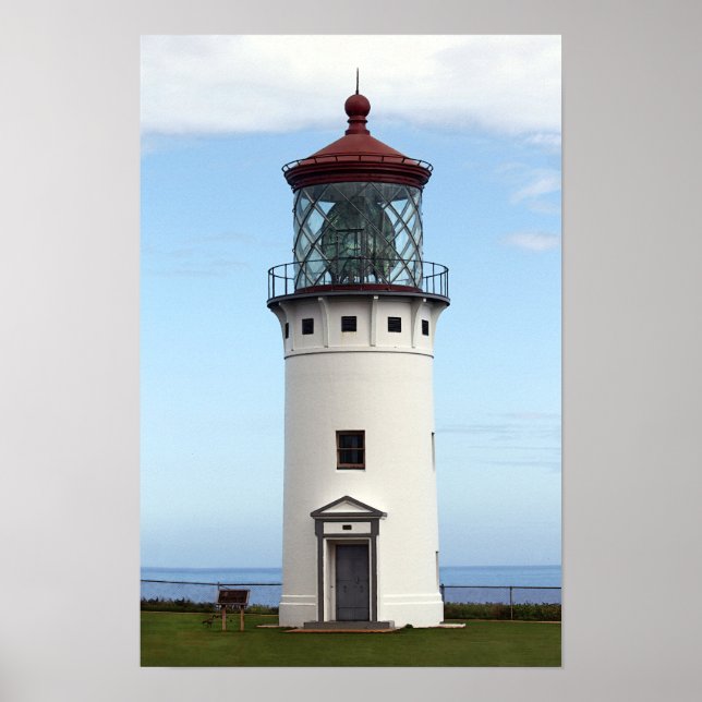 Affiche Phare de Kilauea sur Kauai (Devant)