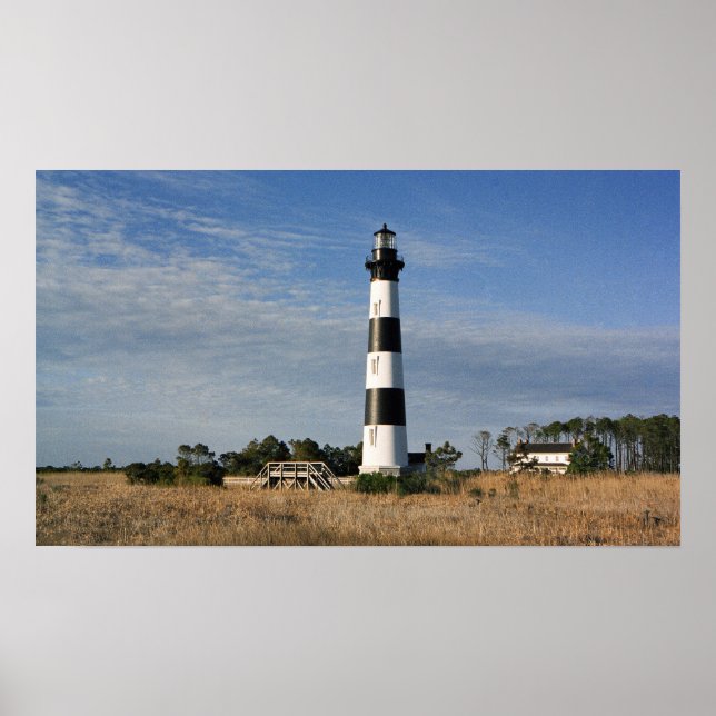 Affiche Phare de l'île de Bodie (Devant)