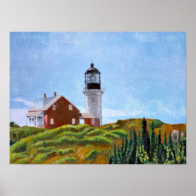 Affiche Phare de l'île Seguin (Devant)