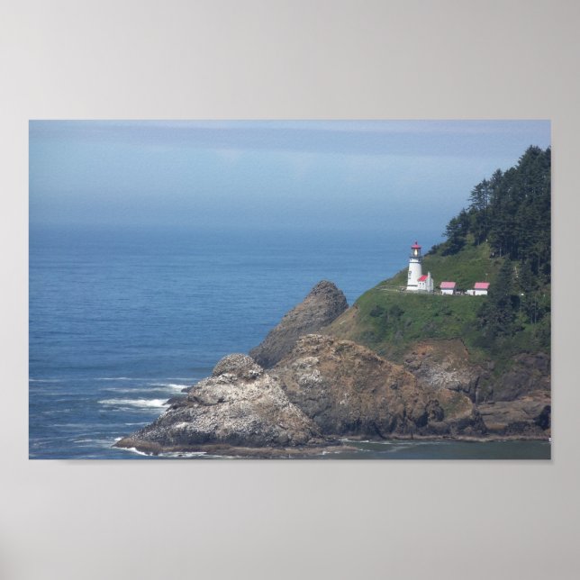 Affiche Phare de l'Oregon (Devant)