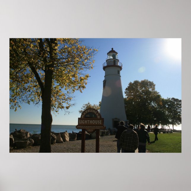 Affiche Phare de Marblehead, Ohio (Devant)