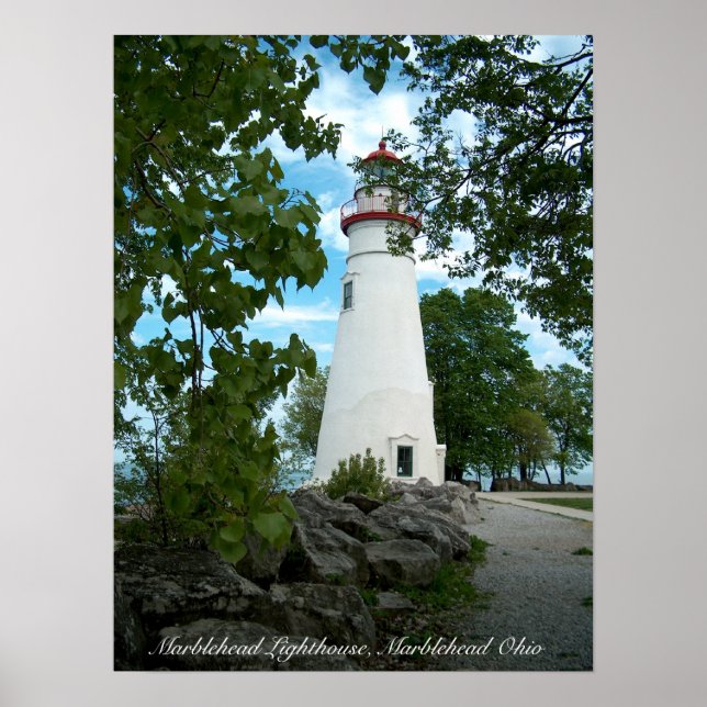 Affiche Phare de Marblehead, Ohio de Marblehead (Devant)