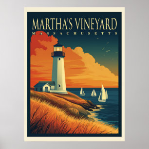 Affiche Phare de Martha
