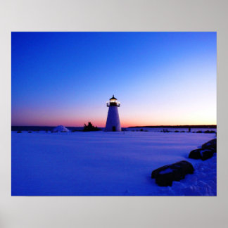 Affiche Phare de Ned's Point