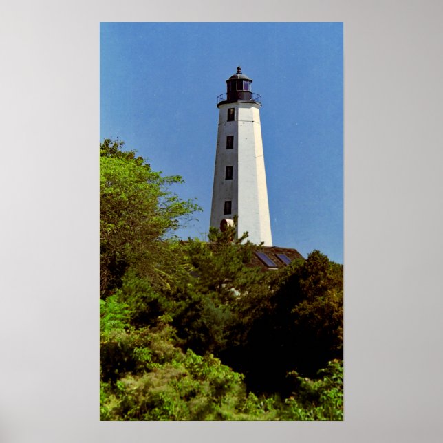 Affiche Phare de New London Harbour (Devant)