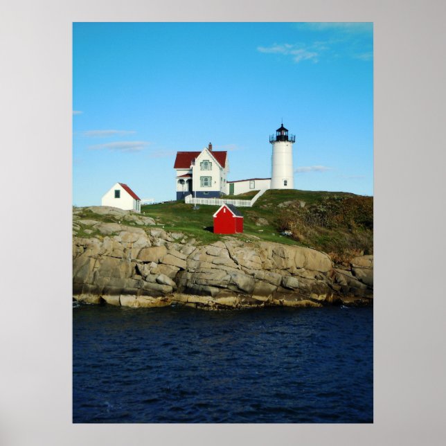 Affiche Phare de Nubble (Devant)