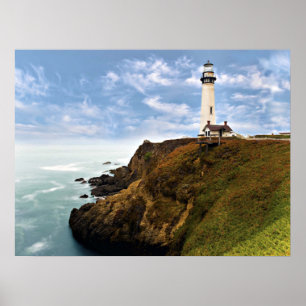 Affiche Phare de Pigeon Point   Californie