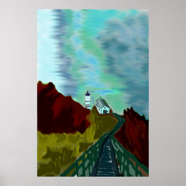 Affiche Phare de Point Reyes (Devant)