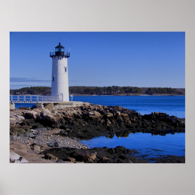 Affiche Phare de Portsmouth-New Hampshire (Devant)
