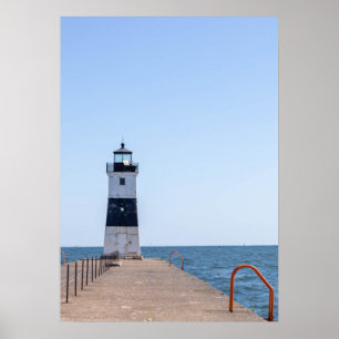 Affiche Phare de Presque Isle North Pierhead